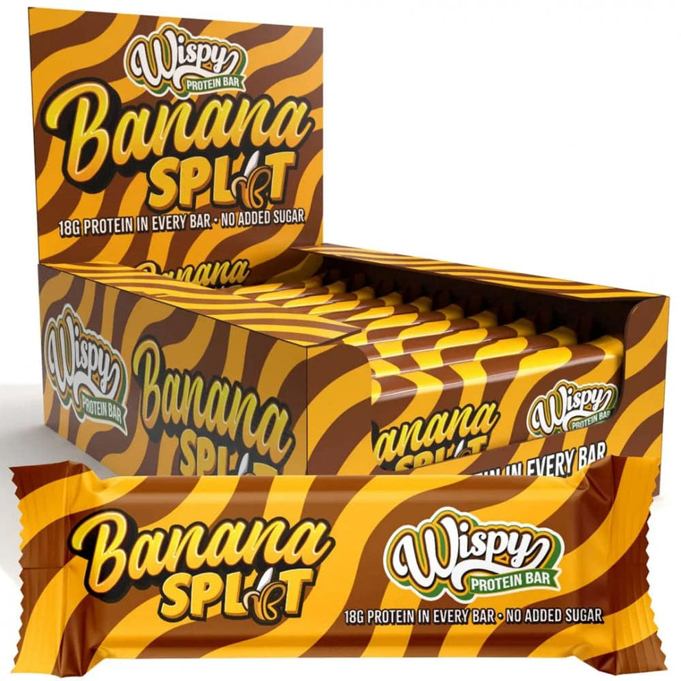Wispy ProteinBar, 55g, Bananasplitt