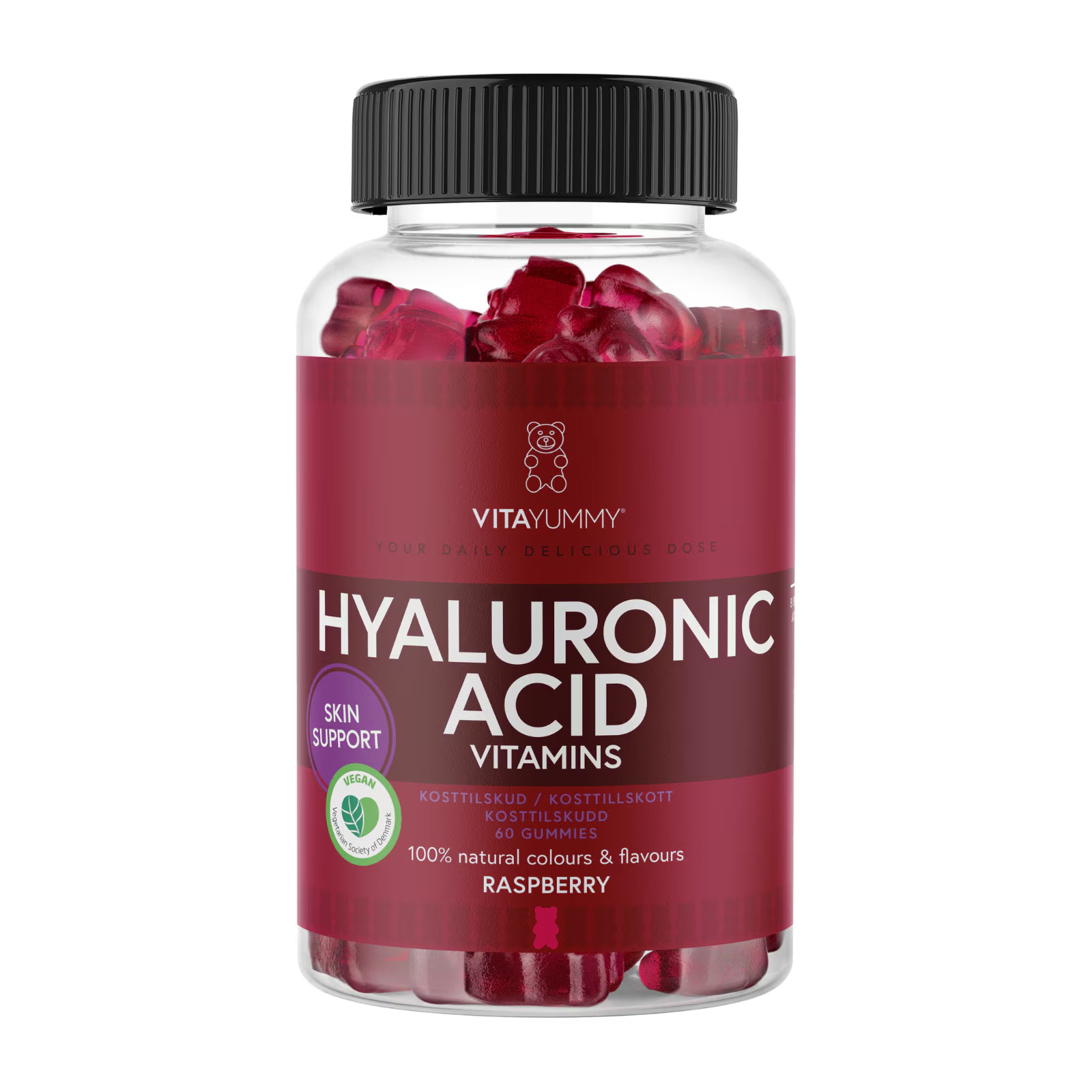Hyaluronic Acid Raspberry Gummies
