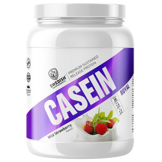Casein Royal 900g Boks, Jordbær