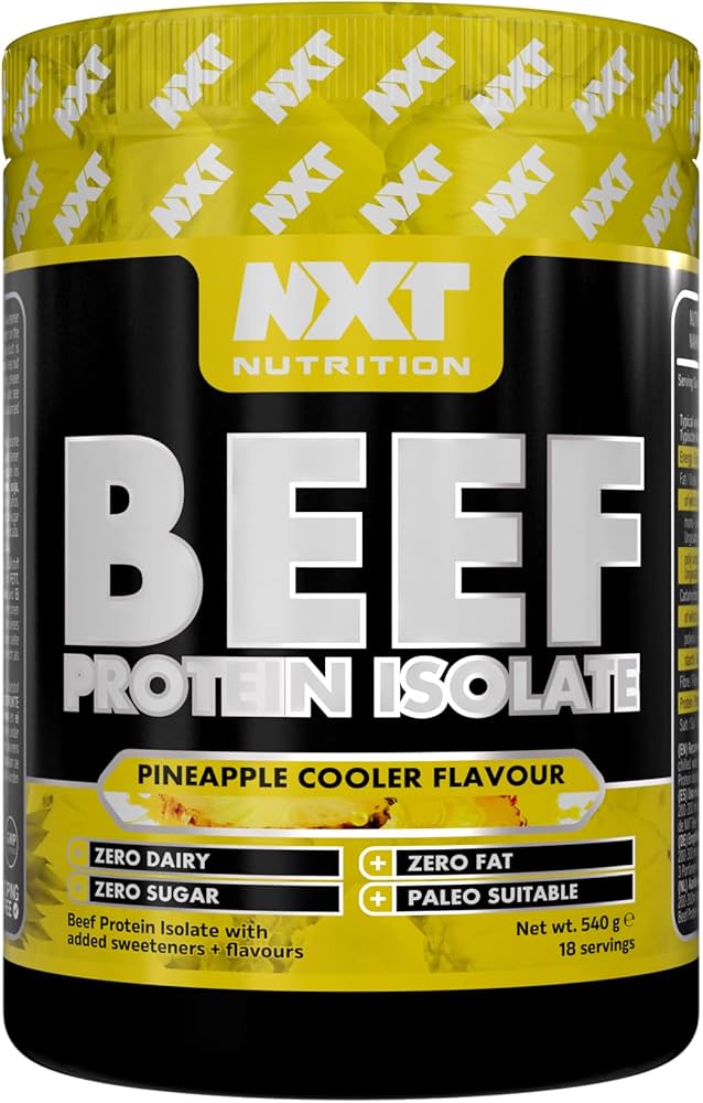 Beef Protein Isolate 540g, Pineapple Cooler