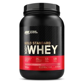 100% Whey Gold Std, 912 g, Delicious Strawberry