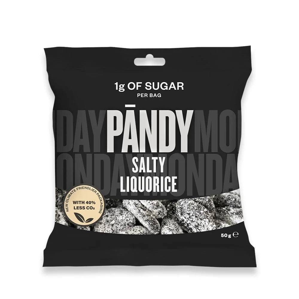 Pandy Candy, 50g, Salty Liquorice
