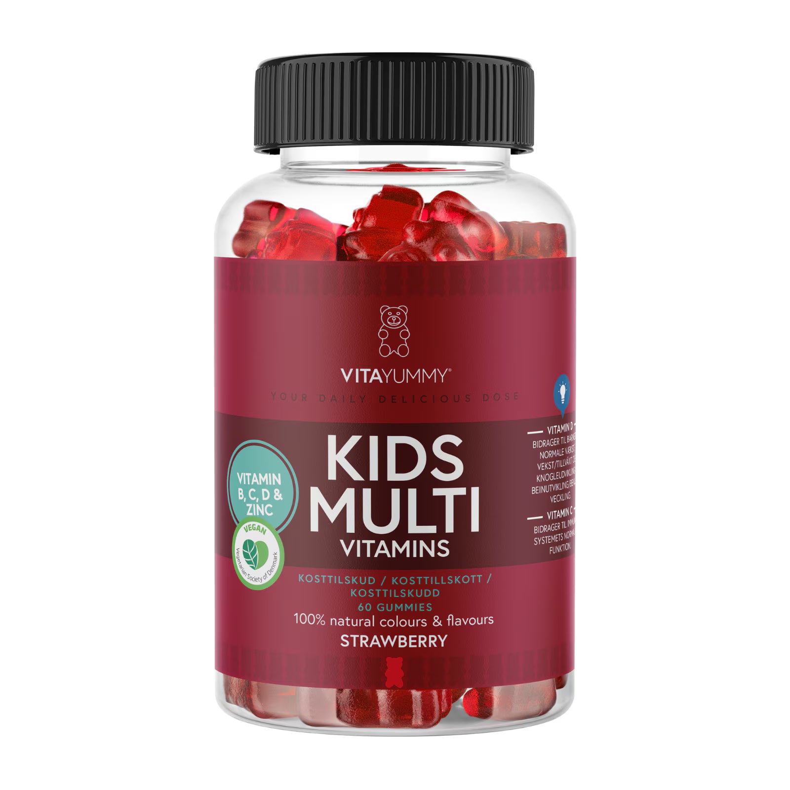 Kids Multivitamin Strawberry Gummies