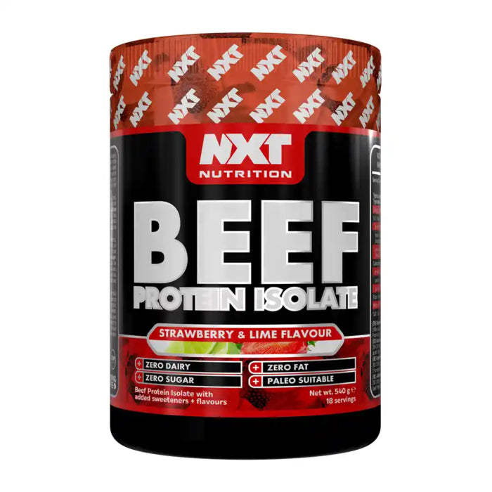 Beef Protein Isolate 540g, Strawberry Lime