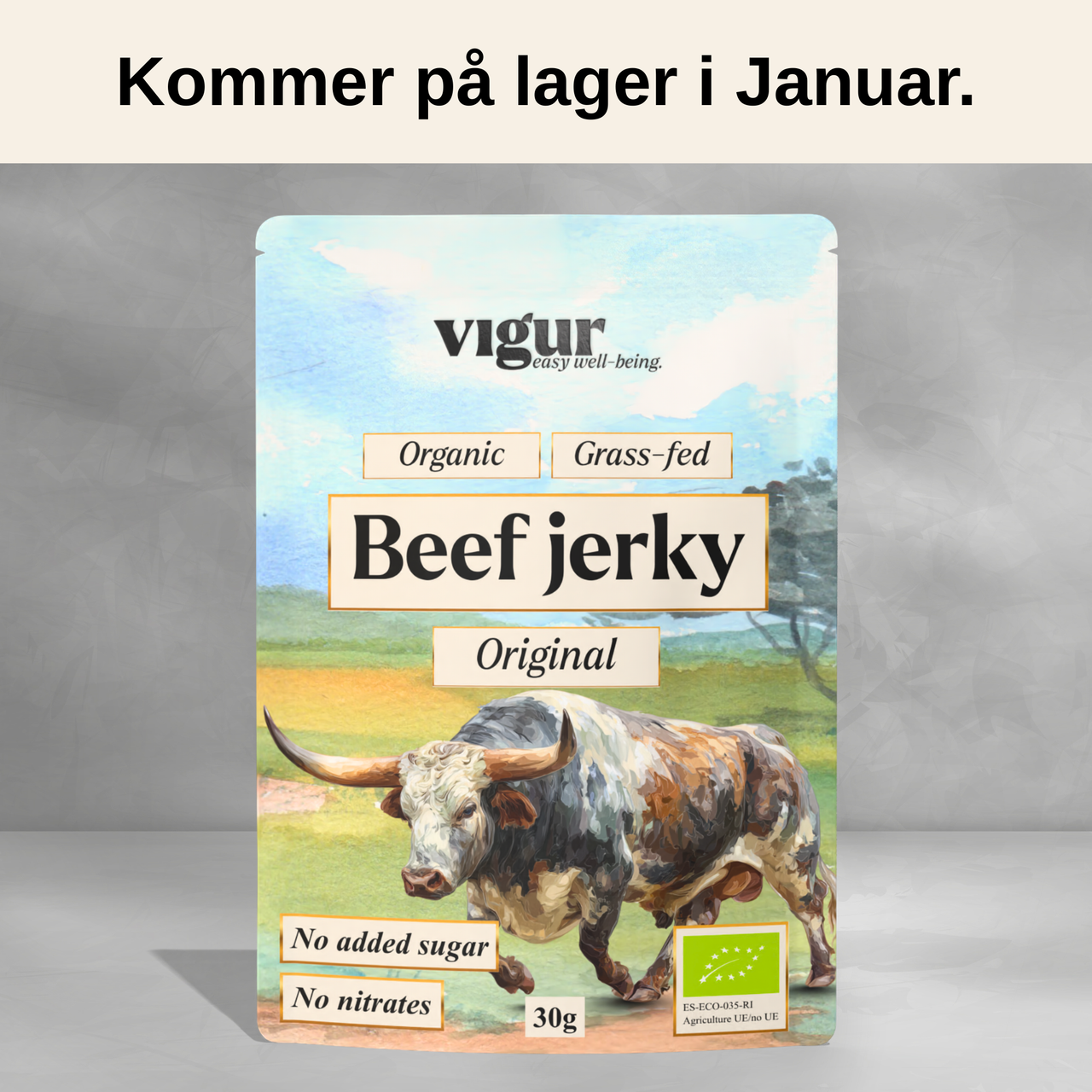 Økologisk Beef Jerky