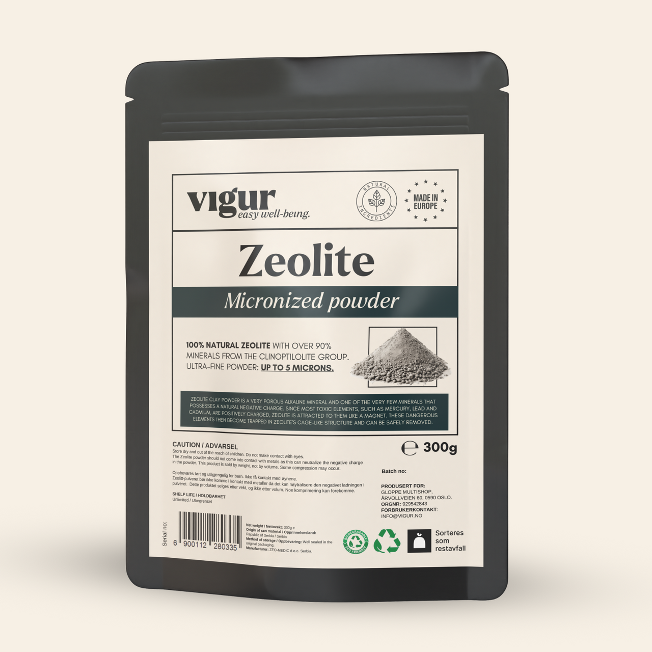 Zeolite Micronized Powder