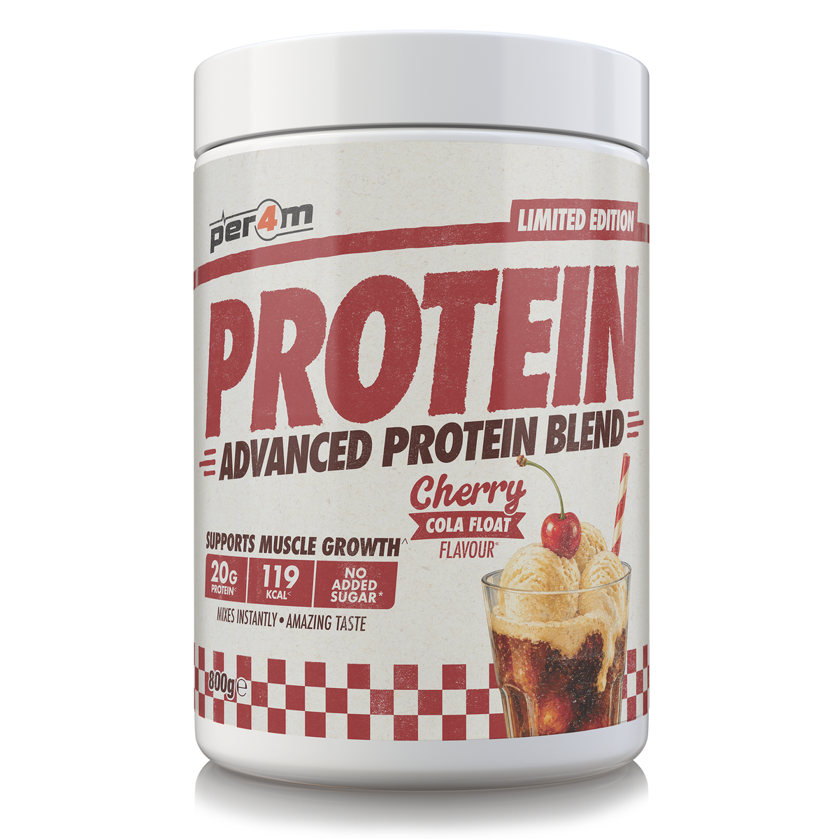 Per4M Advanced Protein 800g Cherry Cola Float