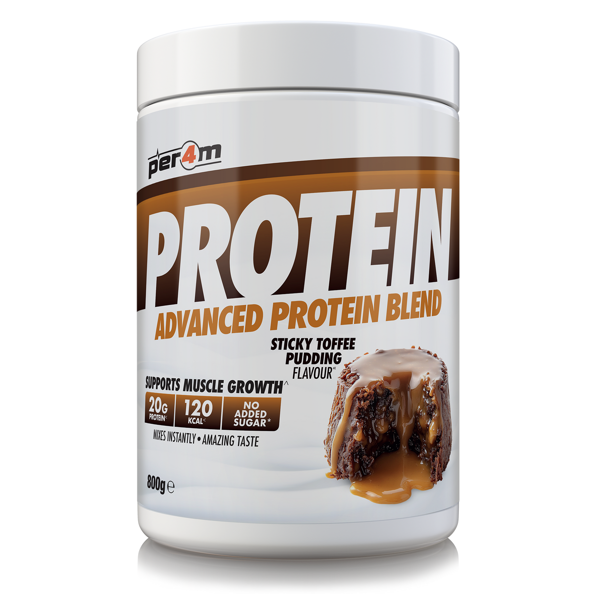 Per4M Advanced Protein 800g Sticky Toffee Pudding