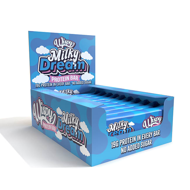Wispy Protein Bar, 55g, Milky Dream