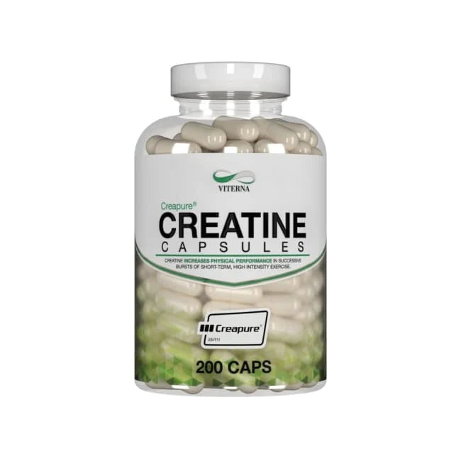 Creapure Creatine 200 Kapsler