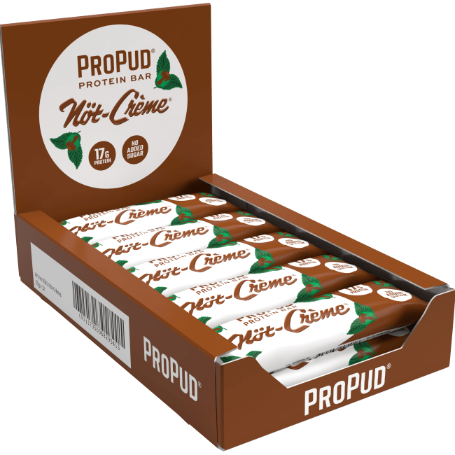 ProPud Protein Bar, 55gx12stk, Nöt-creme