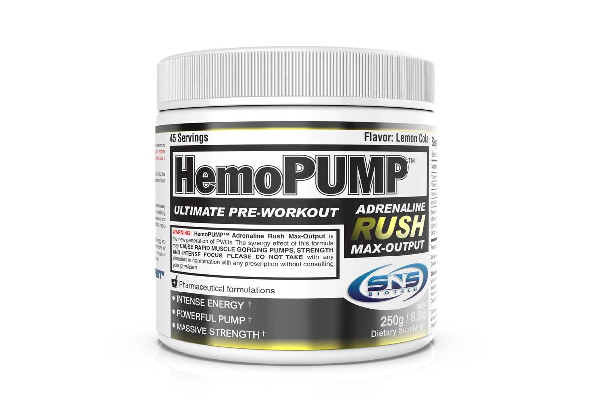 HemoPump 250gr PWO Lemon Cola