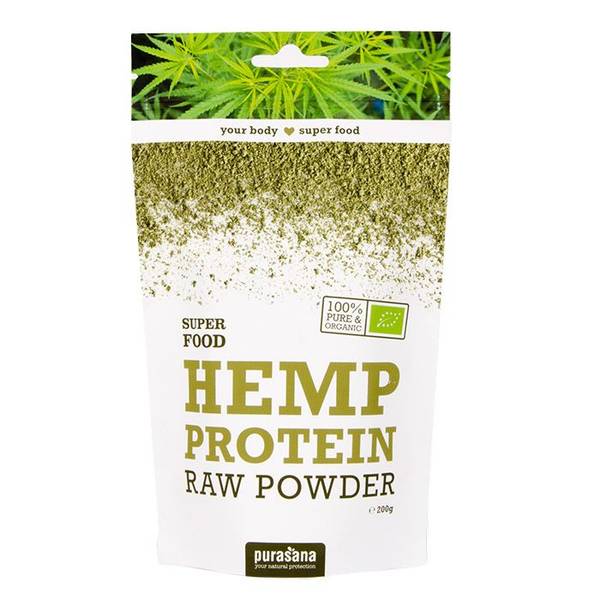 Hemp Protein Raw Powder