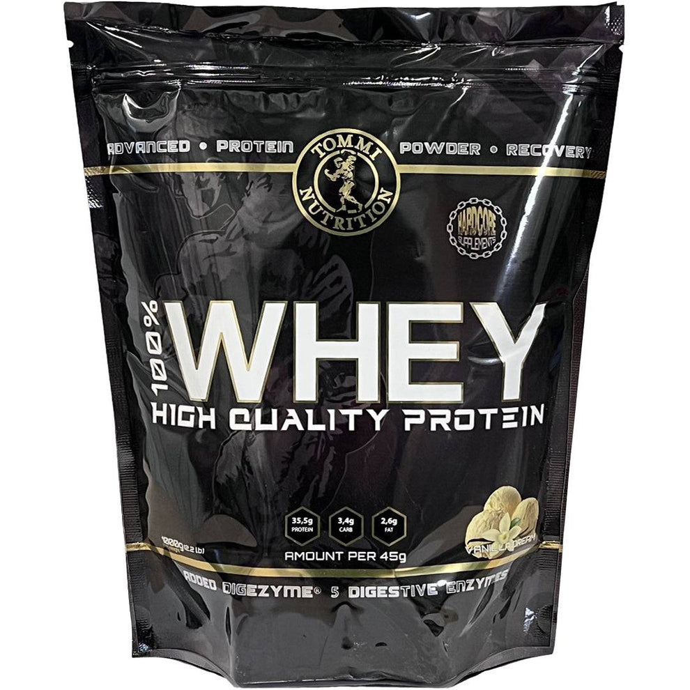 100% WHEY HIGH QUALITY PROTEIN 1000G – TN – VANILJE