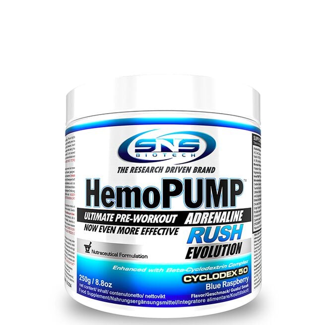 HemoPump 250gr PWO Blue Raspberry