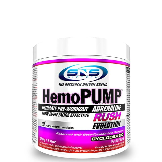 HemoPump 250gr PWO Fruit Blast