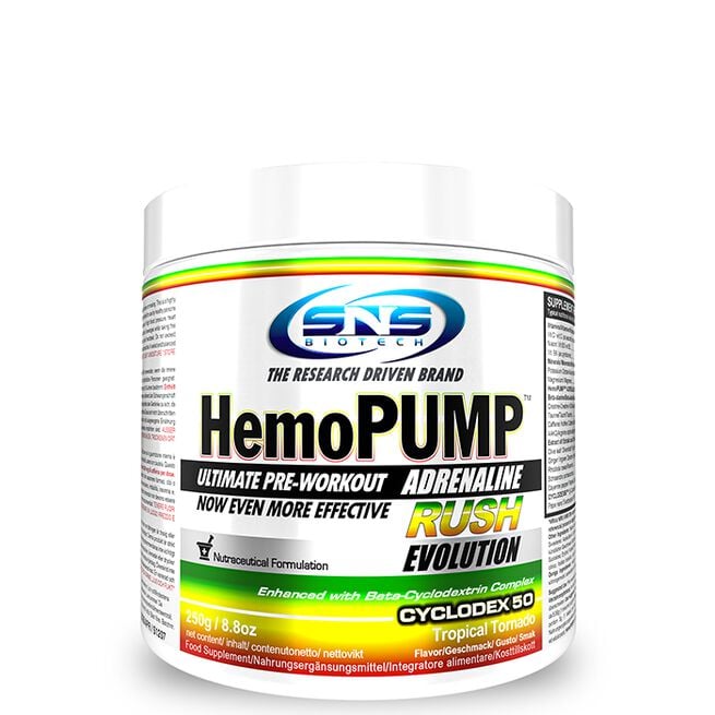 HemoPump 250gr PWO Tropical Tornado