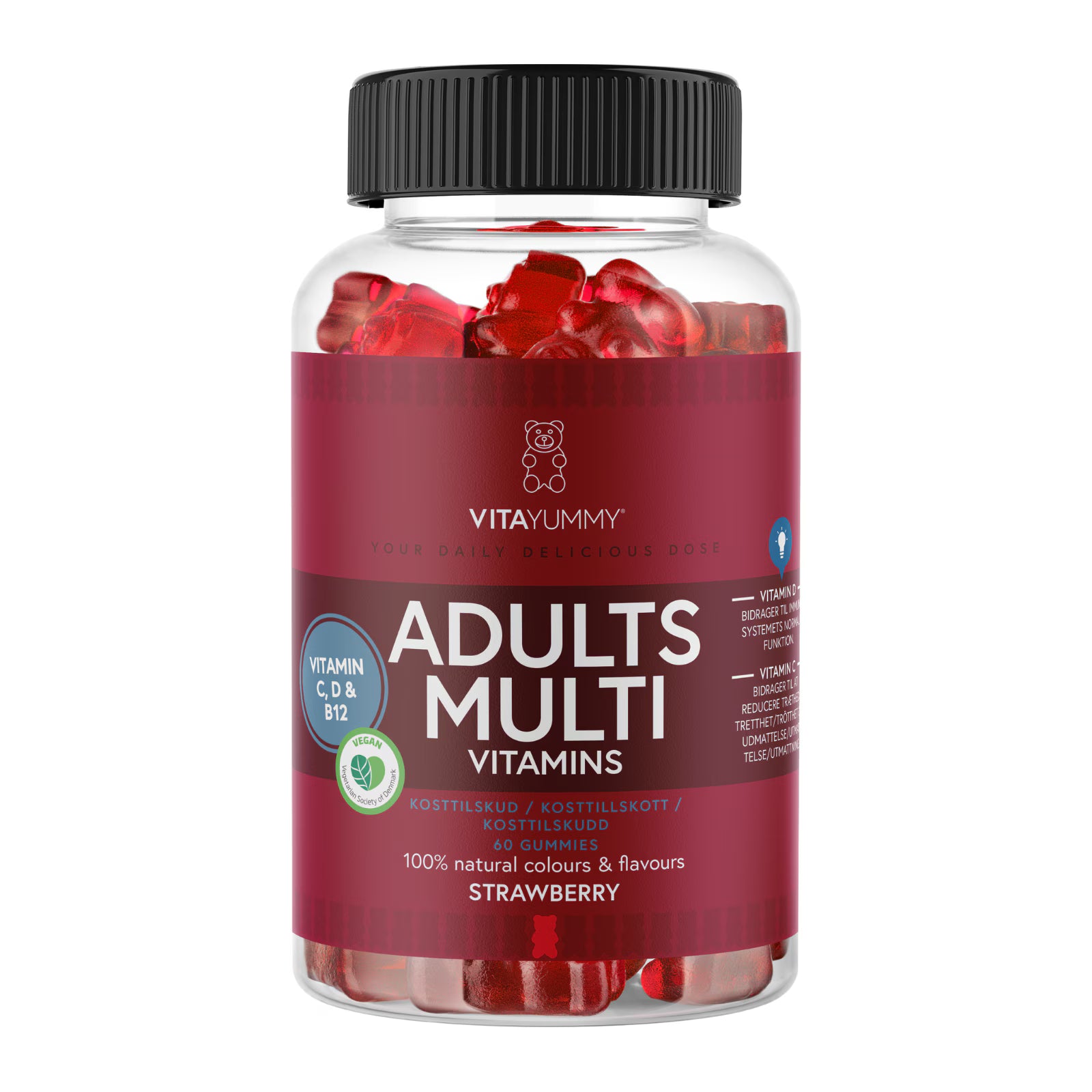 Adult Multivitamin Strawberry Gummies