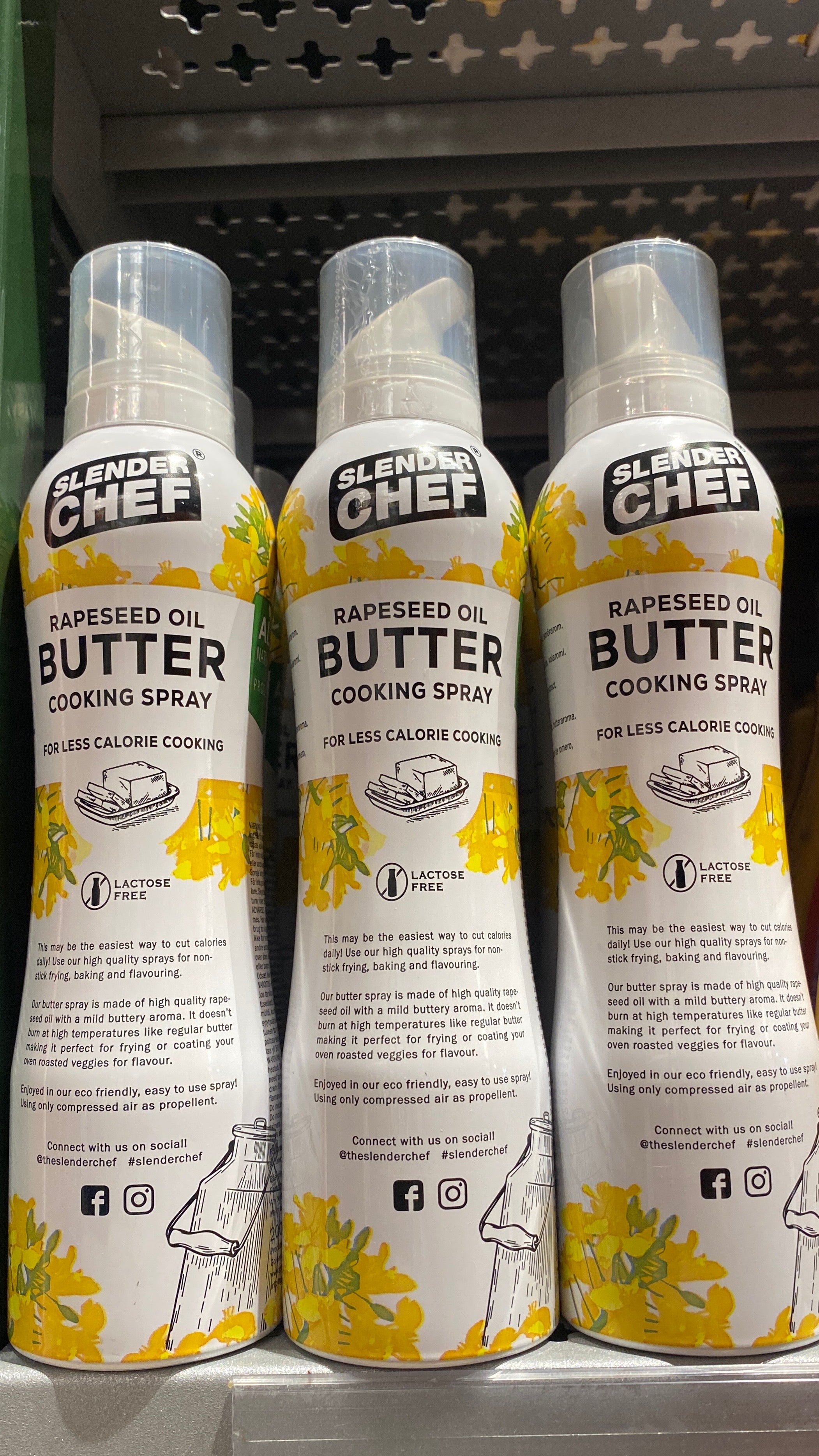 Cooking Spray, Rapeseed oil butter