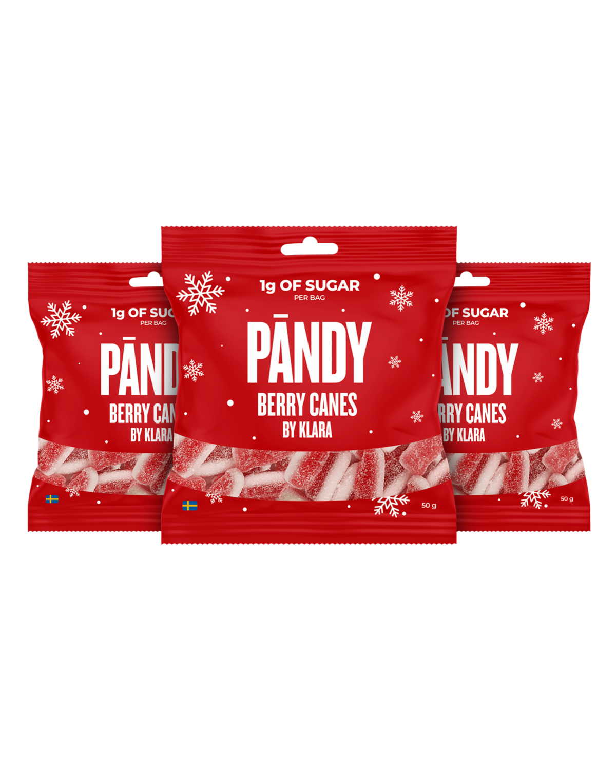 Pandy Candy, 50gr, Berry Canes