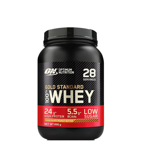 100%  Whey Gold Std, 896g, Chocolate Peanut Butter