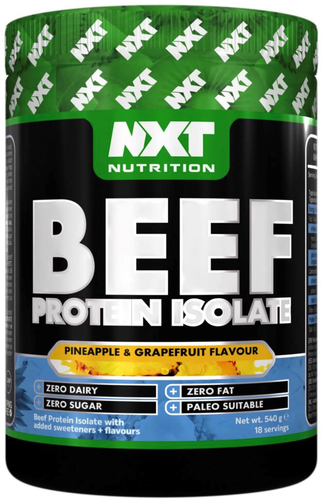 Beef Protein Isolate 540g, Pineapple Grapefruit