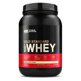 100%  Whey Gold Std, 912 g, Vanilla Ice Cream