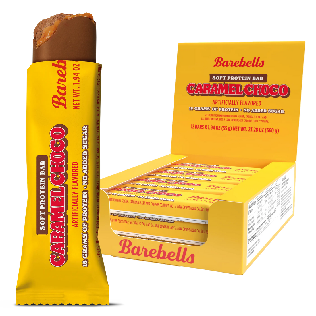 Barebells Soft Bar, 55 g, Caramel Choco