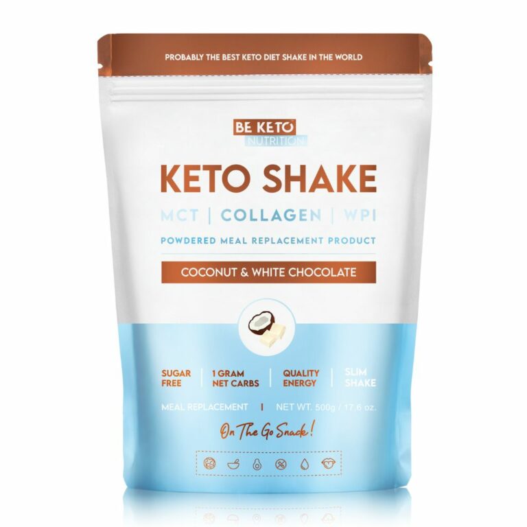 Diet Keto Shake – Kokos & Hvit Sjokolade