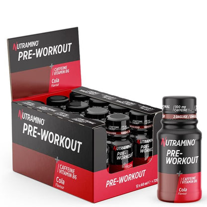Nutramino Pre Workout SHOT Cola, 12x60ml