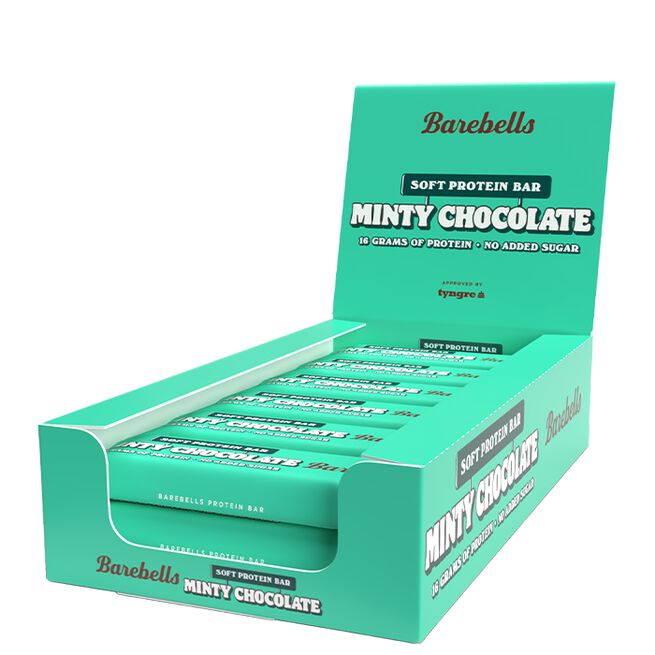 Barebells Soft Bar, 55g, Minty Chocolate