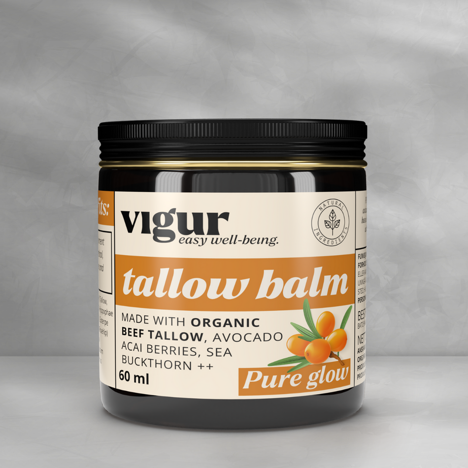 Tallow Balm, pure glow, 60ml
