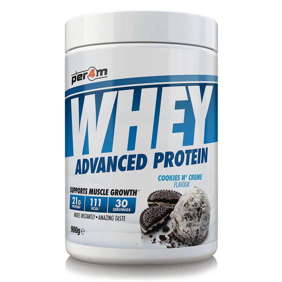 Whey Protein Cookies & Cream, 900gr