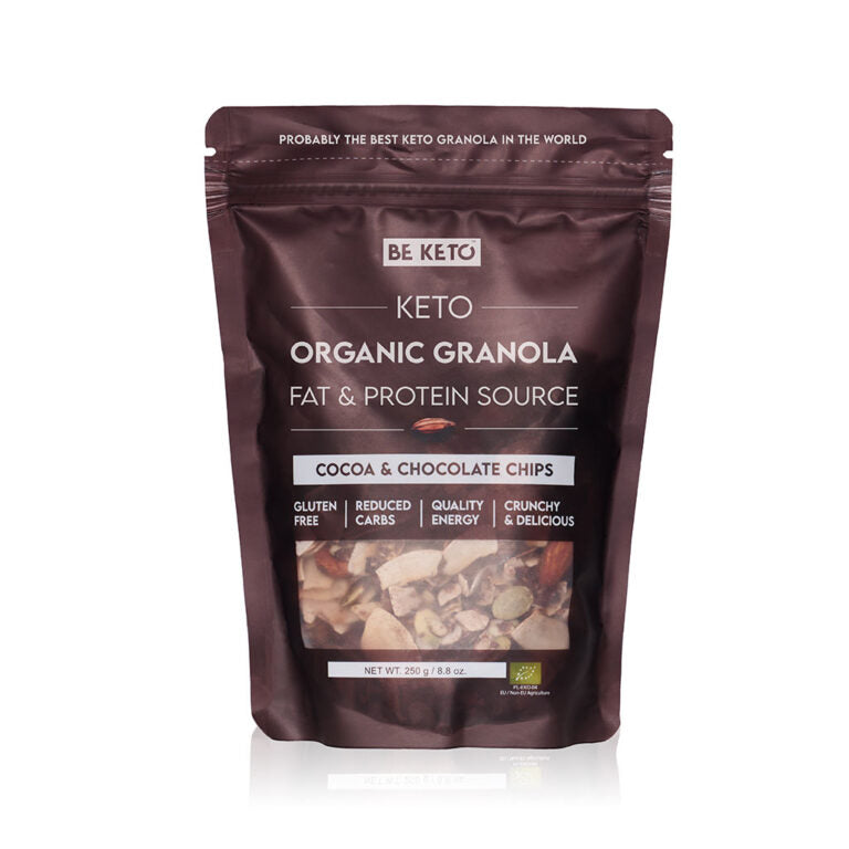 Keto Økologisk Granola - Sjokoladebiter