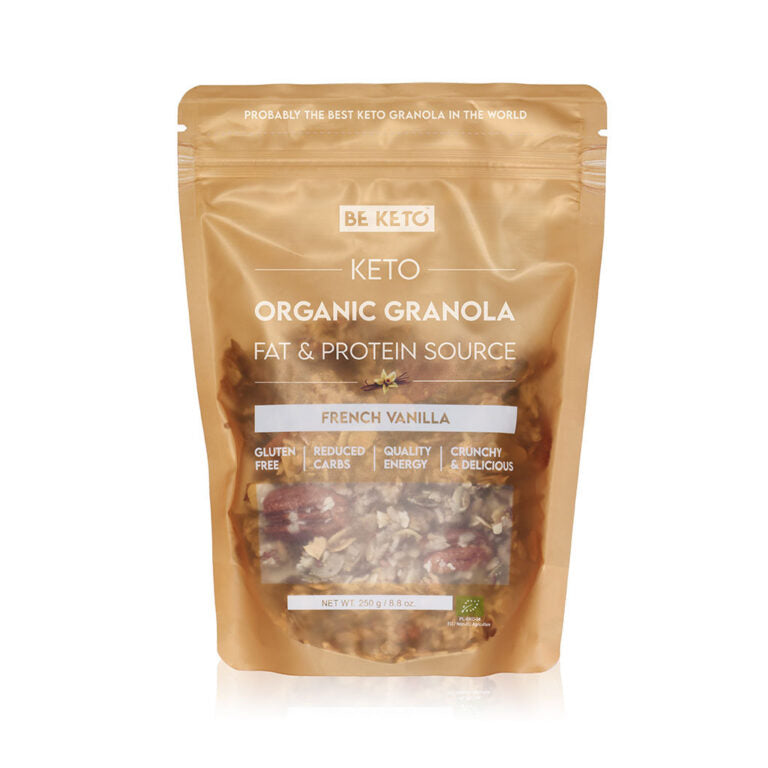 Keto Økologisk Granola - Fransk Vanilje