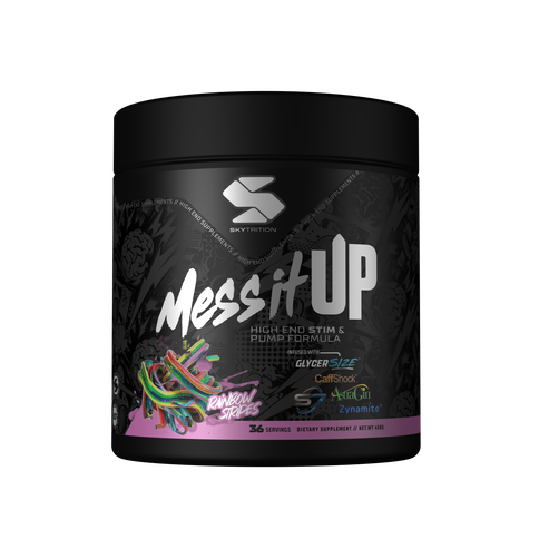 MessitUP - Nootropic & Pump, Rainbow Stripes