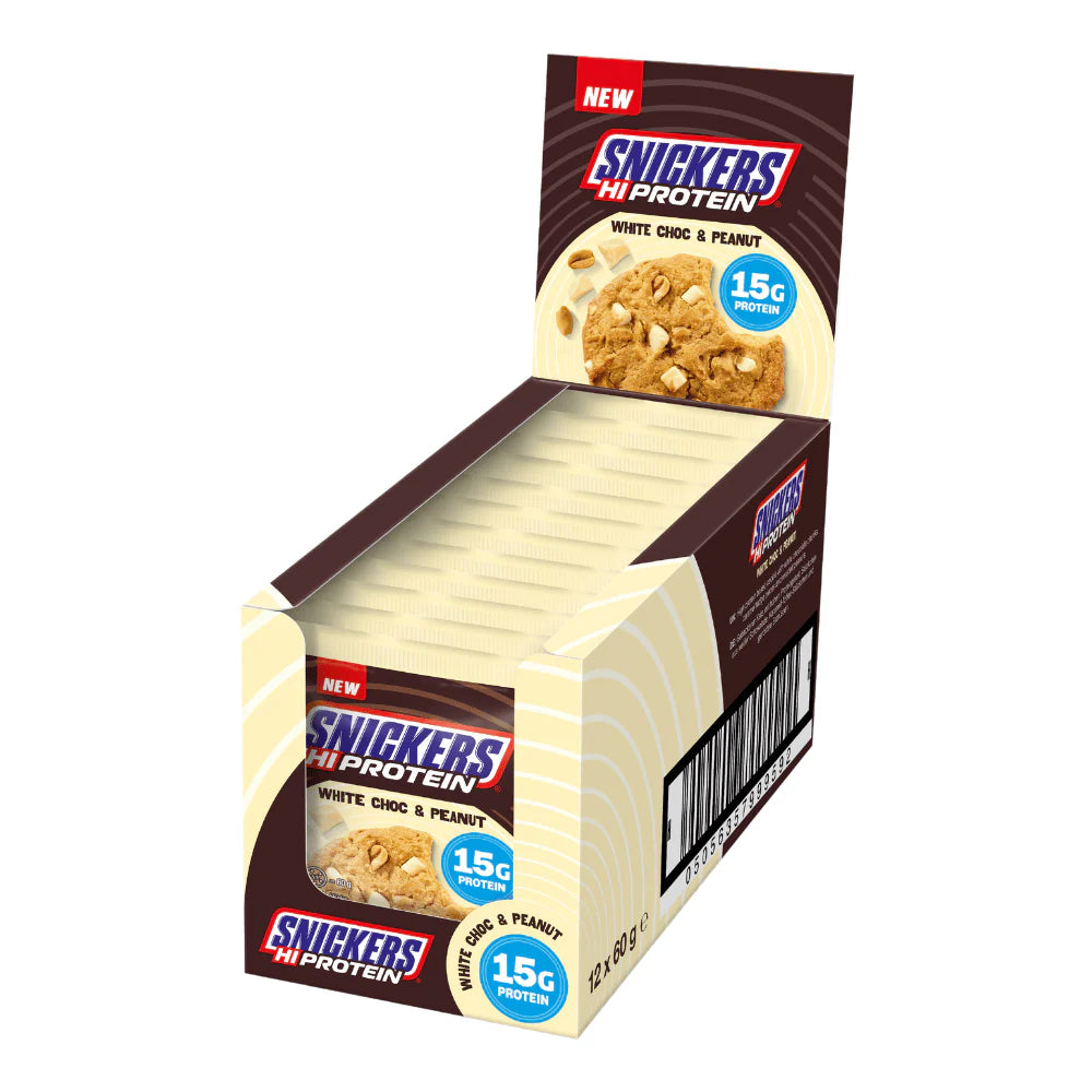 Snickers White choco & peanut cookie 60g