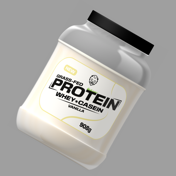 Grass-Fed Whey+Casein, Vanilla