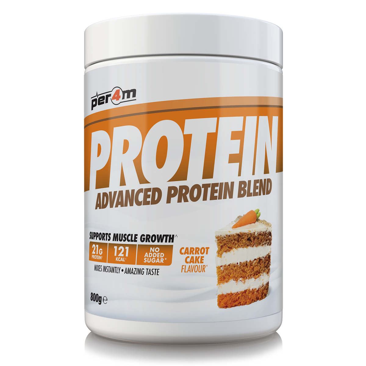 Per4M Advanced Protein 800g Carrot Cake