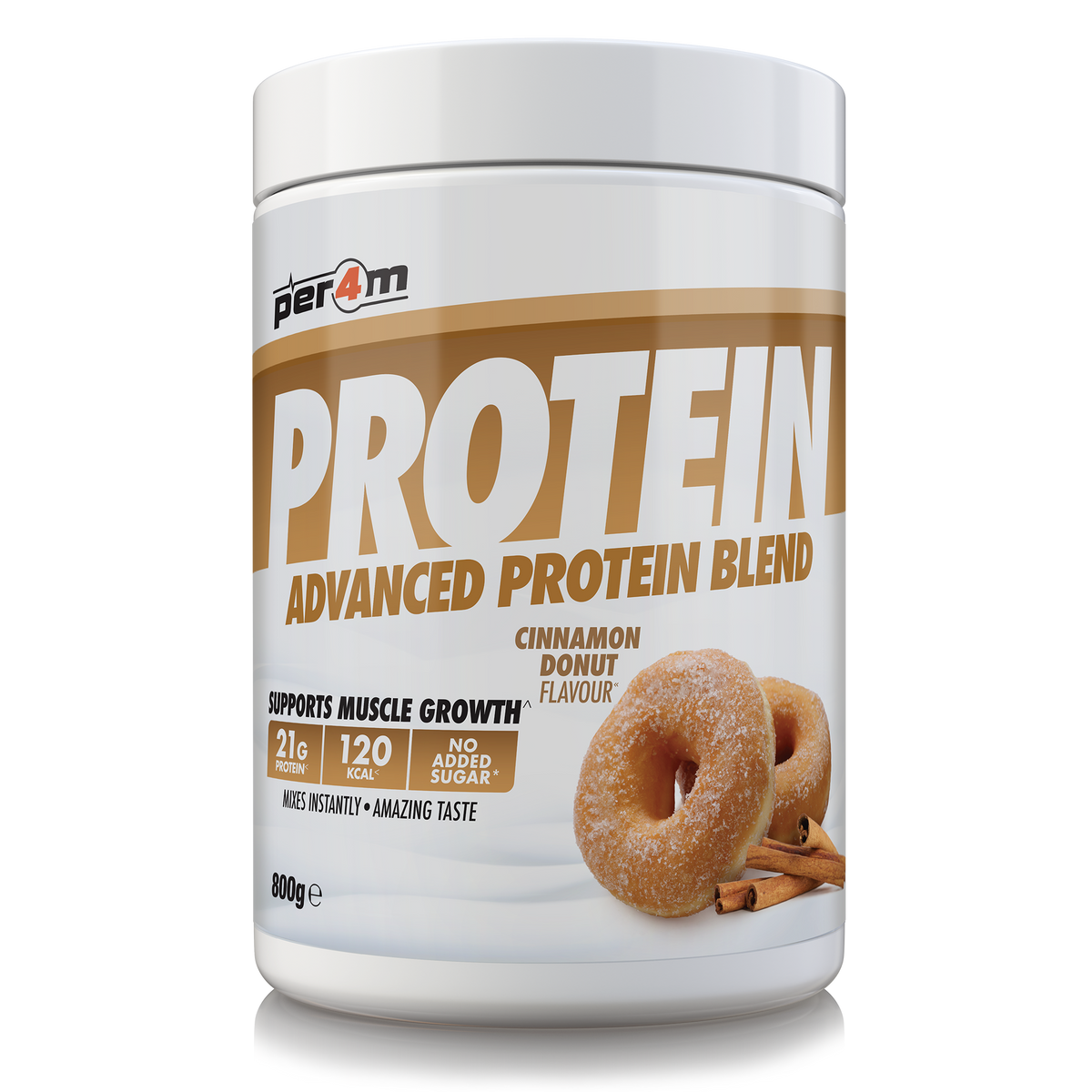 Per4M Advanced Protein 800g Cinnamon Bun