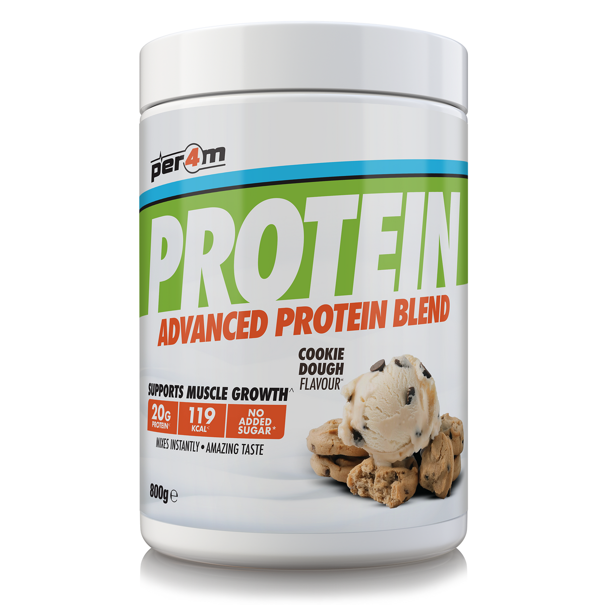 Per4M Advanced Protein 800g Cookie Dough