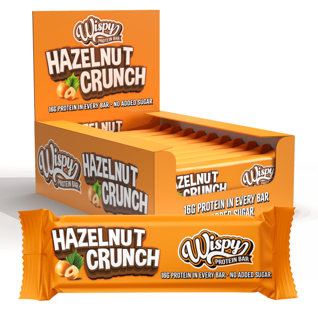 Wispy Protein Bar, 55gr, Hazelnut Crunch