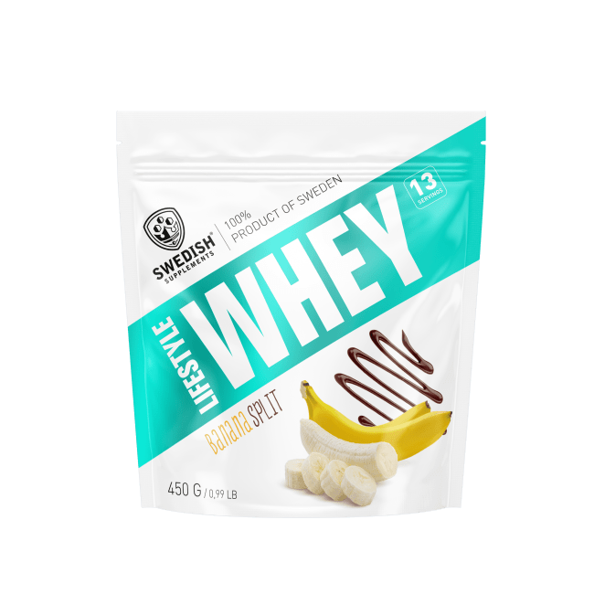 Lifestyle Whey, 450gr, Banana Splitt