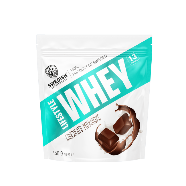 Lifestyle Whey, 450g, Sjokolade milkshake