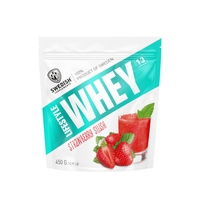 Lifestyle Whey, 450g, Jordbær Slush