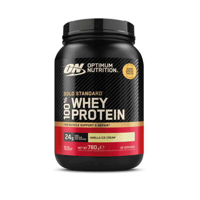 100% Whey Gold Standard, Vanilla Ice Creme, 780g