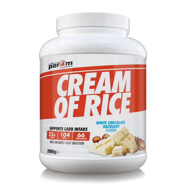 Cream Of Rice, 2000g, Hvit sjokolade Hasselnøtt