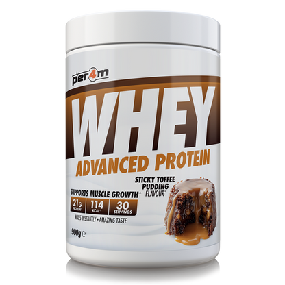 Whey Protein Sticky Toffee, 900gr