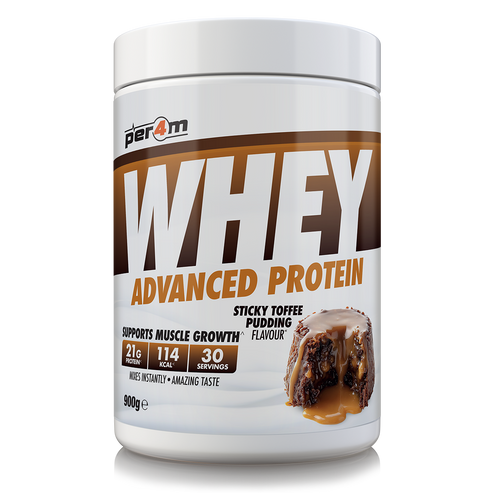 Whey Protein Sticky Toffee, 900gr