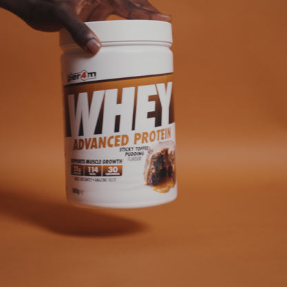 Whey Protein Sticky Toffee, 900gr